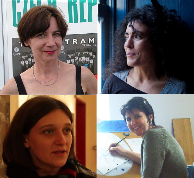 Regina Pessoa, Joanna Quinn, Špela Čadež, Michaela Pavlátová Become Academy Members