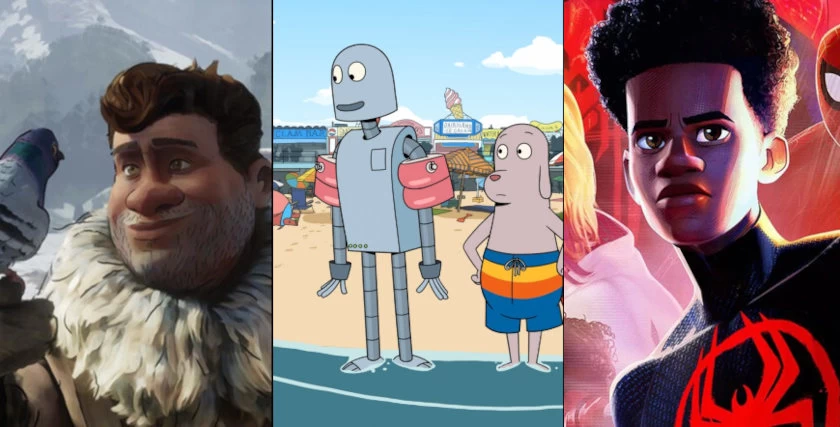 'Robot Dreams', 'SpiderManAcross the SpiderVerse', 'War Is Over' Win