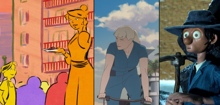 Animation collage from Cesar-nominated animation films
