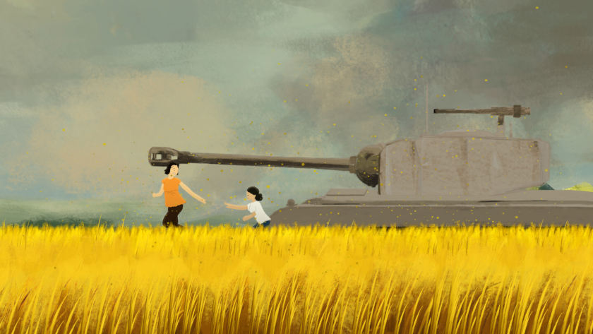 Burger Kann animation film still