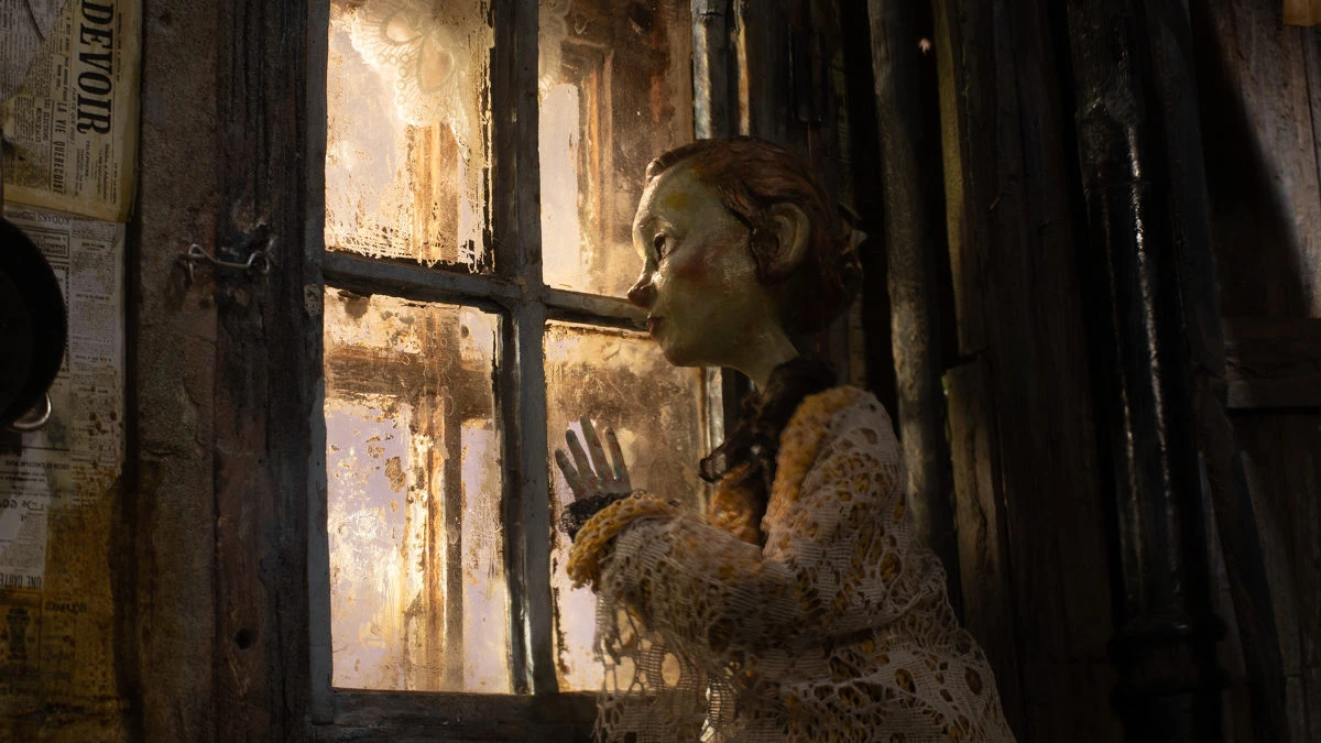 The Girl Who Cried Pearls Oscar winning film animation film still