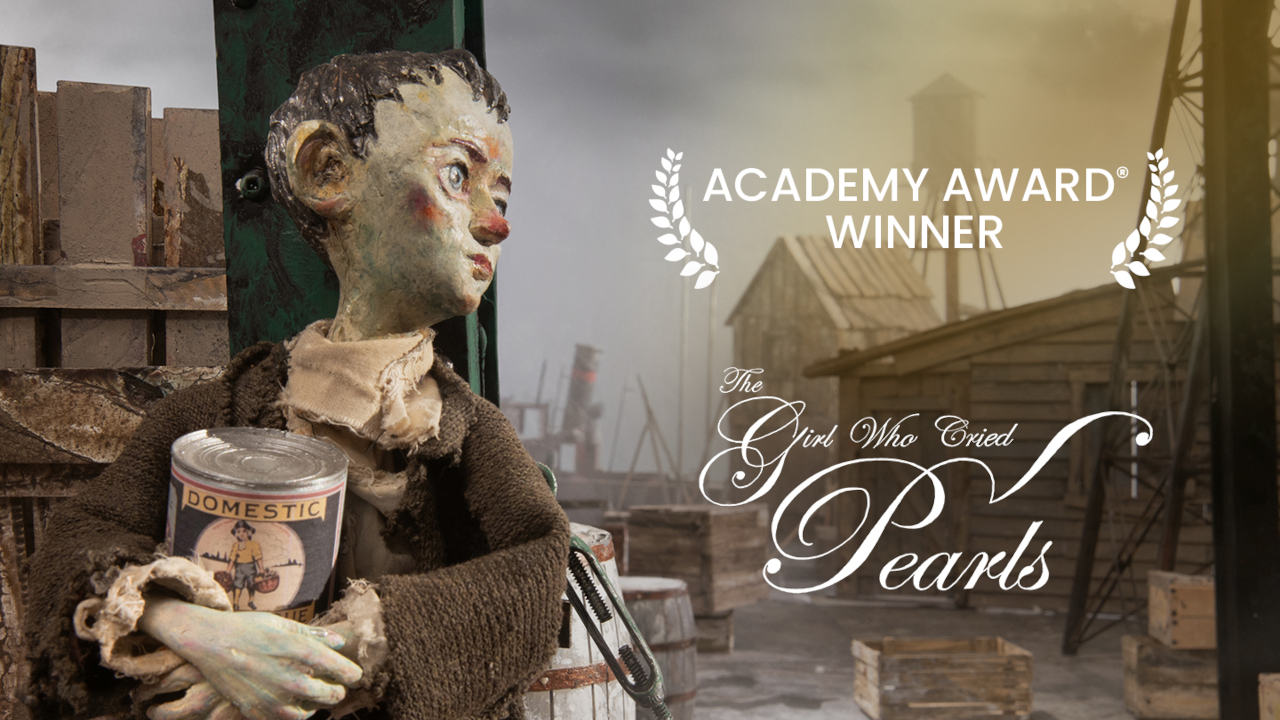 The Girl Who Cried Pearls Oscar winning film animation film still