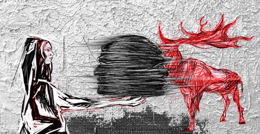 Moral Support by Vuk Jevremovic animation film still