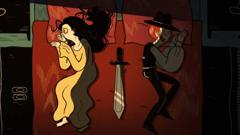 The Girl Who Wasn't Afraid of Bears Croatian animation film still