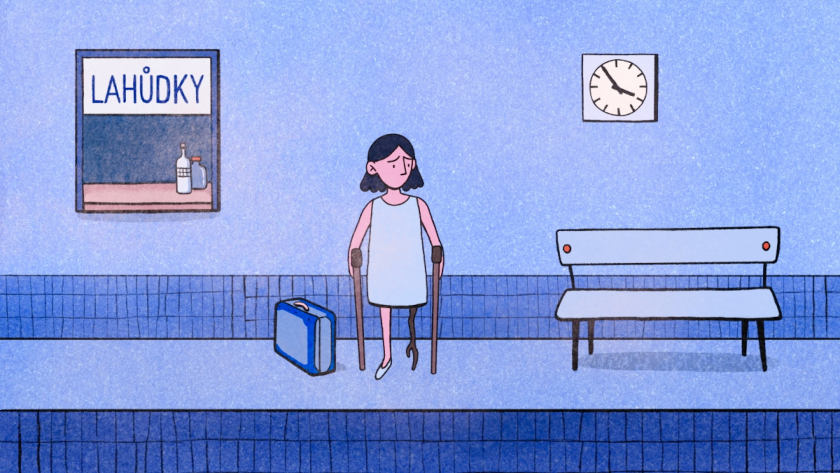 Polio animation film still