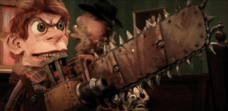 It came from the west stop motion animation film still