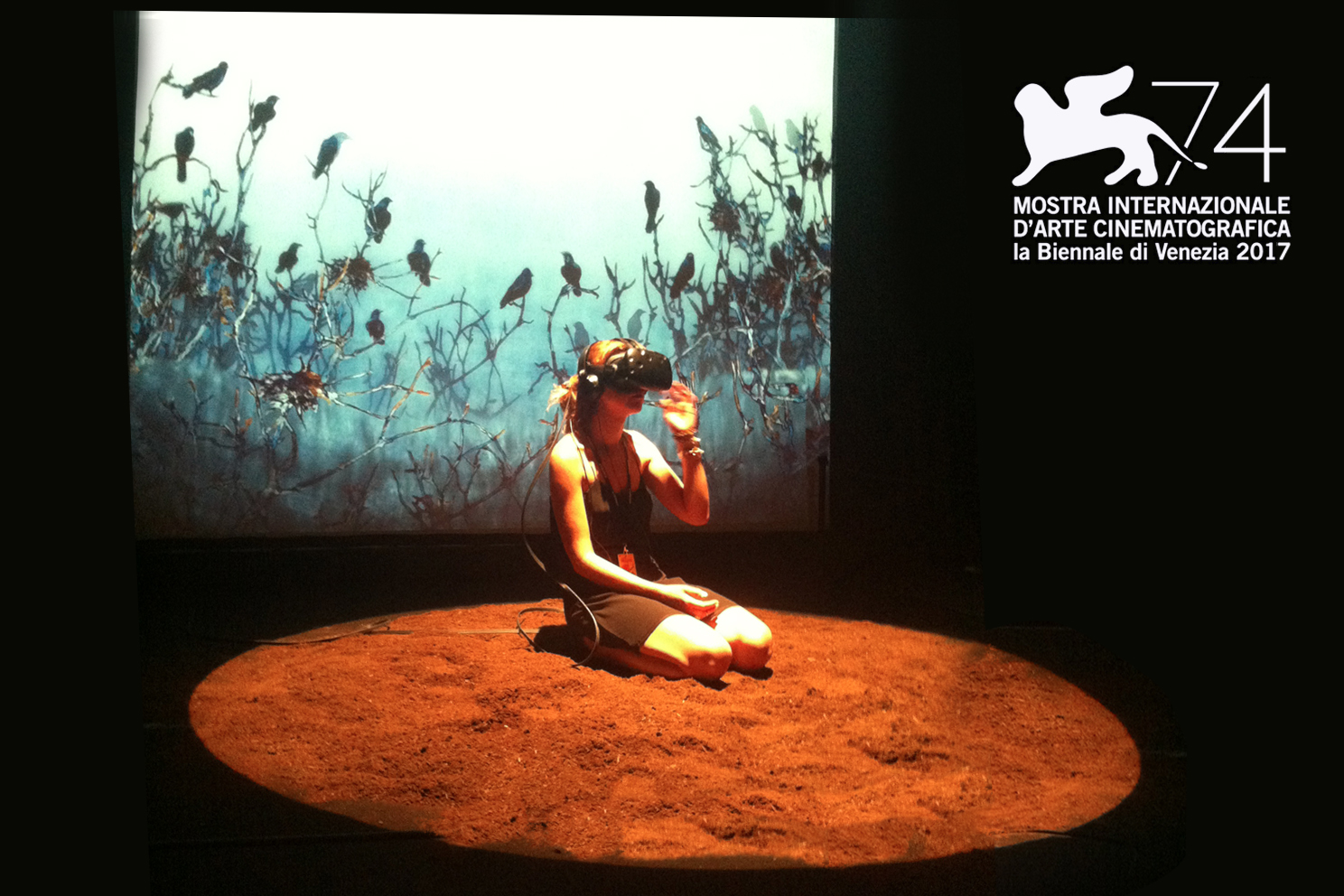 Nothing Happens VR by Uri & Michelle Kranot in Venice
