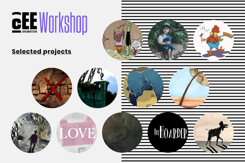 12 Animation Projects, 6 Film Professionals for CEE Animation Workshop