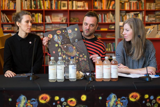 Festival director Igor Prassel presenting the 2016 Animateka poster at the press conference (photo: Goljat Katja) Animateka 2016: Programme Highlights