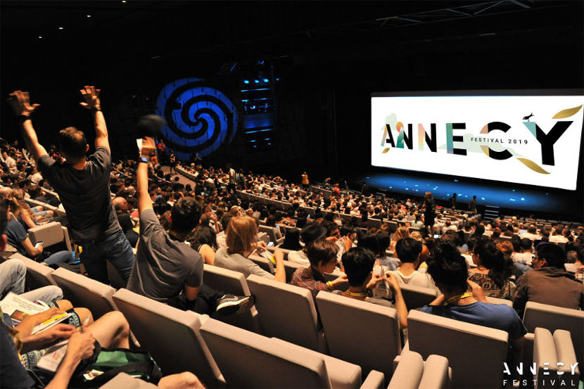 Annecy Special Awards Ceremony / Photo: L. Gouttenoire/CITIA Daughter, The Kite, Mémorable Take Home 2019 Annecy Special Prizes