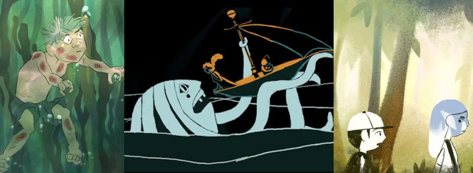  Cardiff Animation Festival October 2020 animation film collage