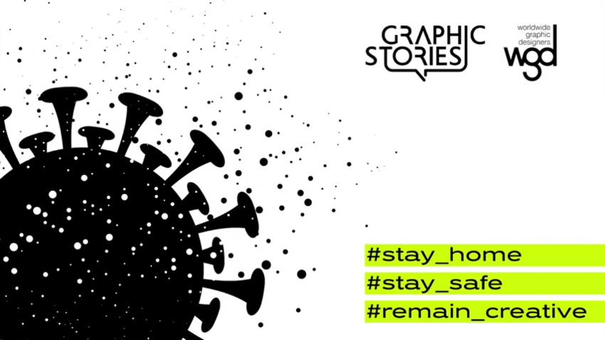 33 Graphic Designers Give a #StayHome #StaySafe Message