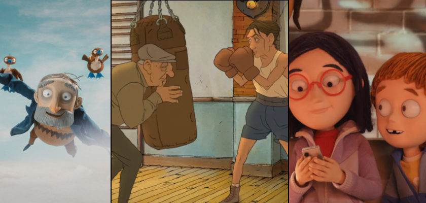 Still collage from Annecy Festival animation features 2025