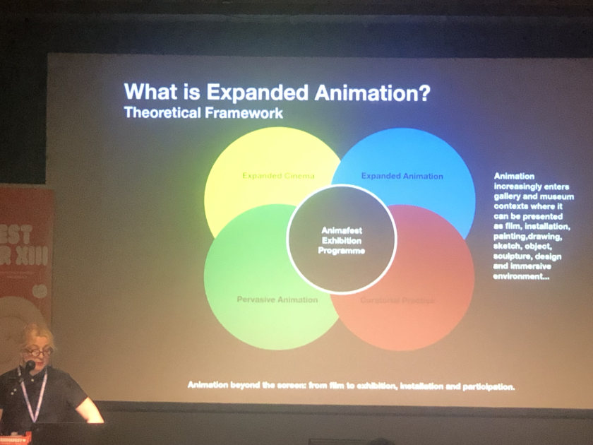 Paola Orlic at Animafest Zagreb