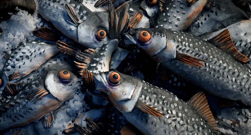Fish River by Anthology Veera Lamminpaa animated short film still