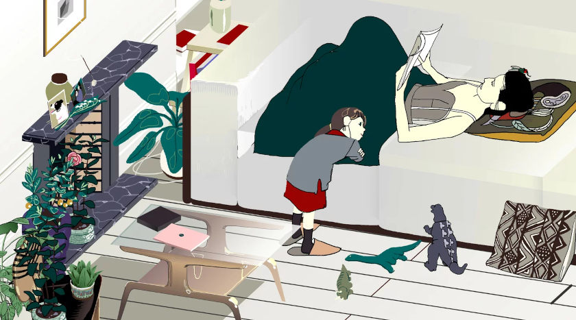 A Kind of Testament by Stephen Vuillemin animation short still