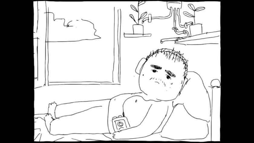 S The Wolf animation still