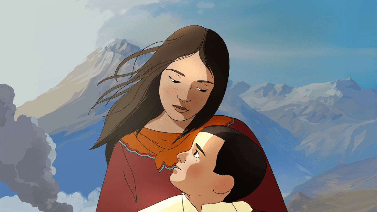 Maryam and Varto (c) Tchack Maryam and Varto indie animation project still
