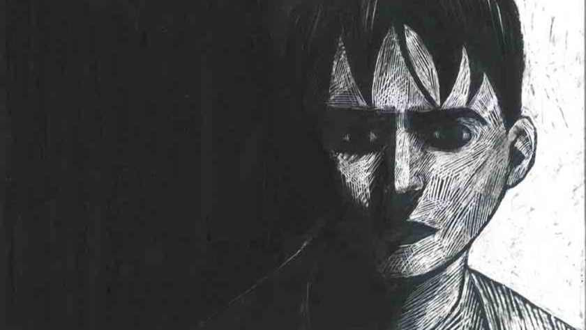 Simone Massi animation film still