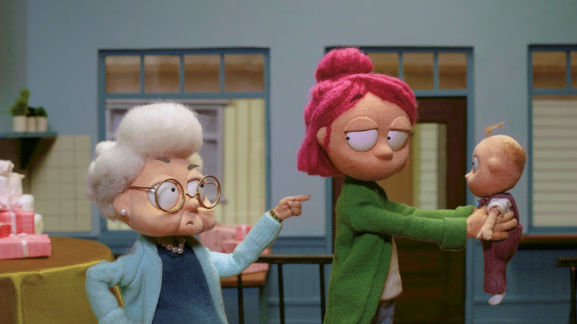 Ovary Acting stop-motion animation film still