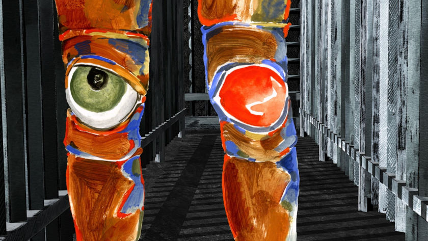 Memory of the Land Palestine animation film still