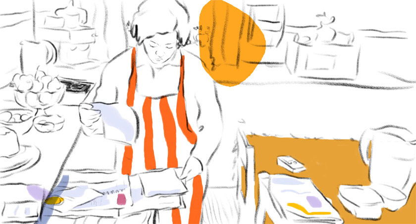 Nosh Up animation documentary by Mafalda Salgueiro