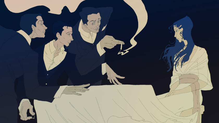 Guilty Silence Alina Georghe animation film still