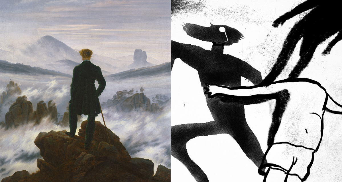 Floating Animation Short by Jelena Milunovic stills collage