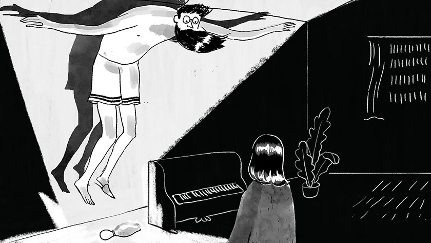 Floating by Jelena Milunovic animated short still