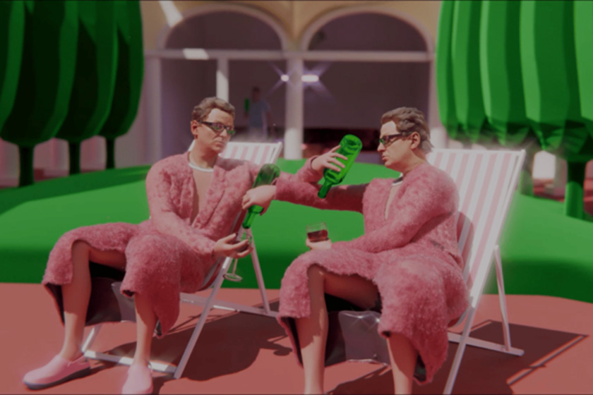 Quantum Jump by Simon Meszaros animated short film still