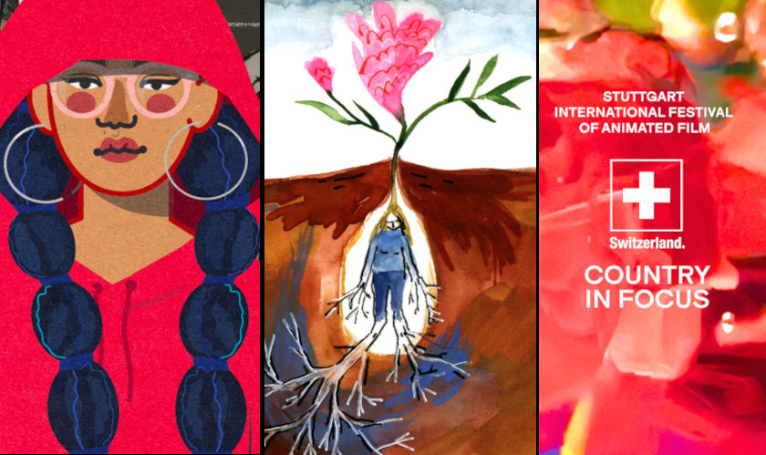 Collage from Swiss animation films