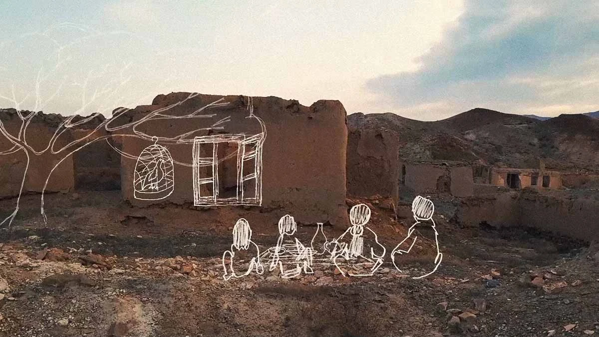 Voices of the Mountains a collective animated short film still