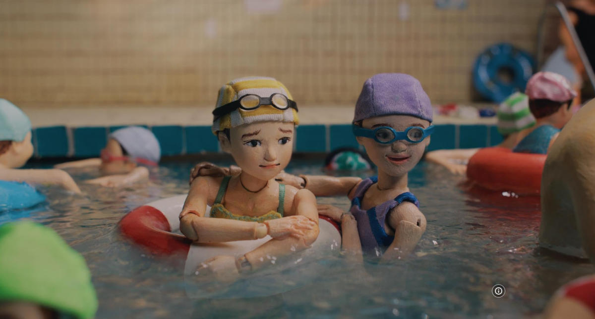 Deep End, Puzhen Zhang animation film still