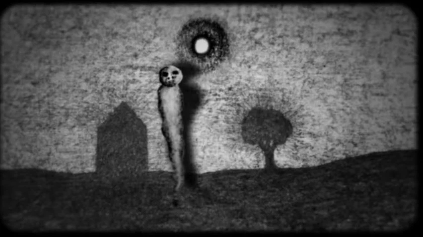 Fire (Pozar) by David Lynch animation film still