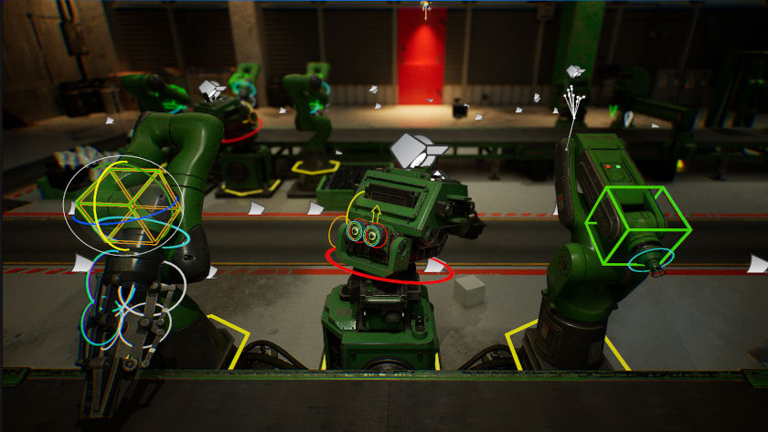 Machines Learning animation film production still