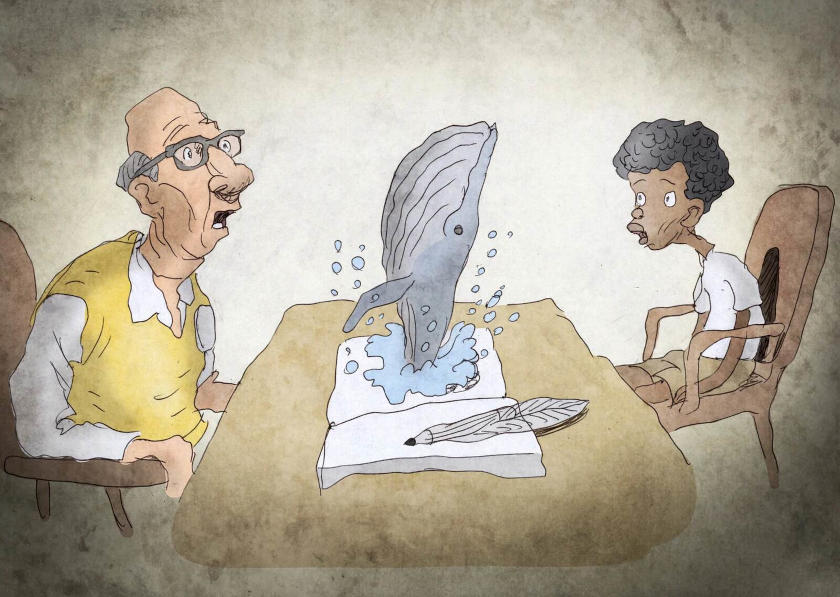 Whale 52 animation short film still