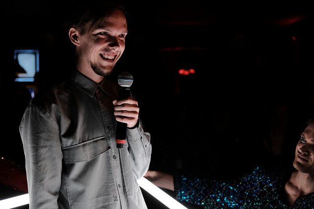 Sander Joon at PÖFF Closing Ceremony (Photo: Lampros Rousodimos)