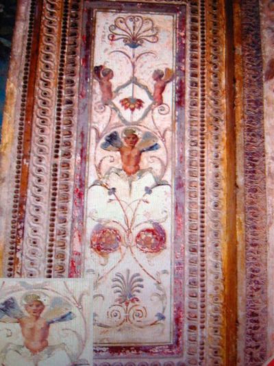 Da Udine, G. (Painter). The frog/man and other grotesqueries in the Vatican Loggia.