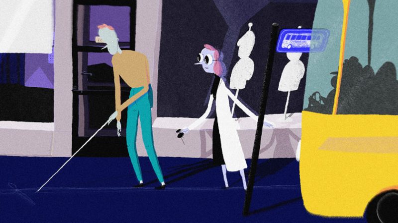 Sore Eyes for Infinity by Elli Vuorinen animation film still