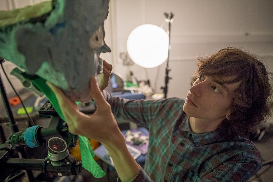Facing It by Sam Gainsborough making of animation 