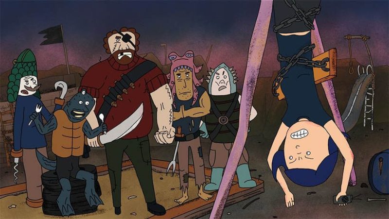Frickin Times animation project still