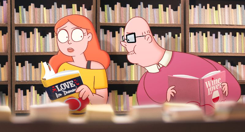Tabook by Dario van Vree animation film still