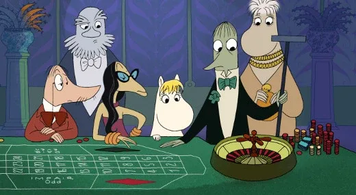 Moomins on the Riviera animation feature still