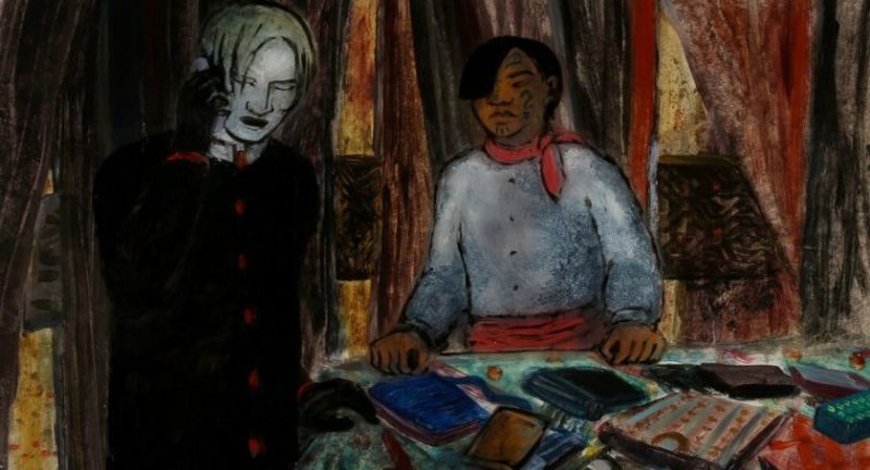 The Crossing by Florence Miailhe animation film still