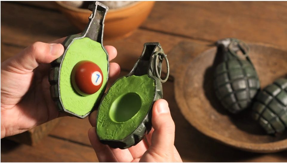 Fresh Guacamole by PES animation film still