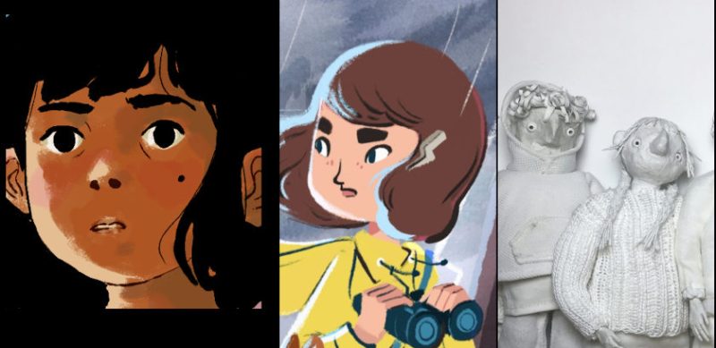 4 Projects from CEE Animation Forum 2022 animation collage
