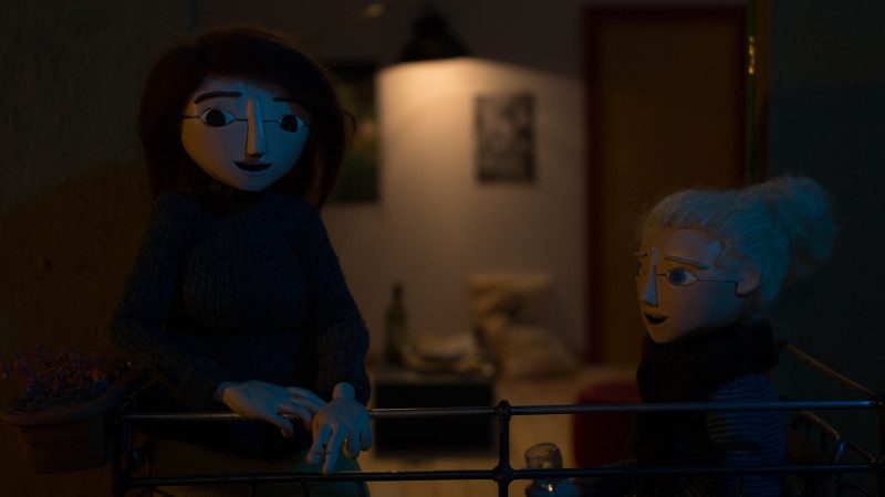 Projection On Sofa by Violette Delvoye animation film still