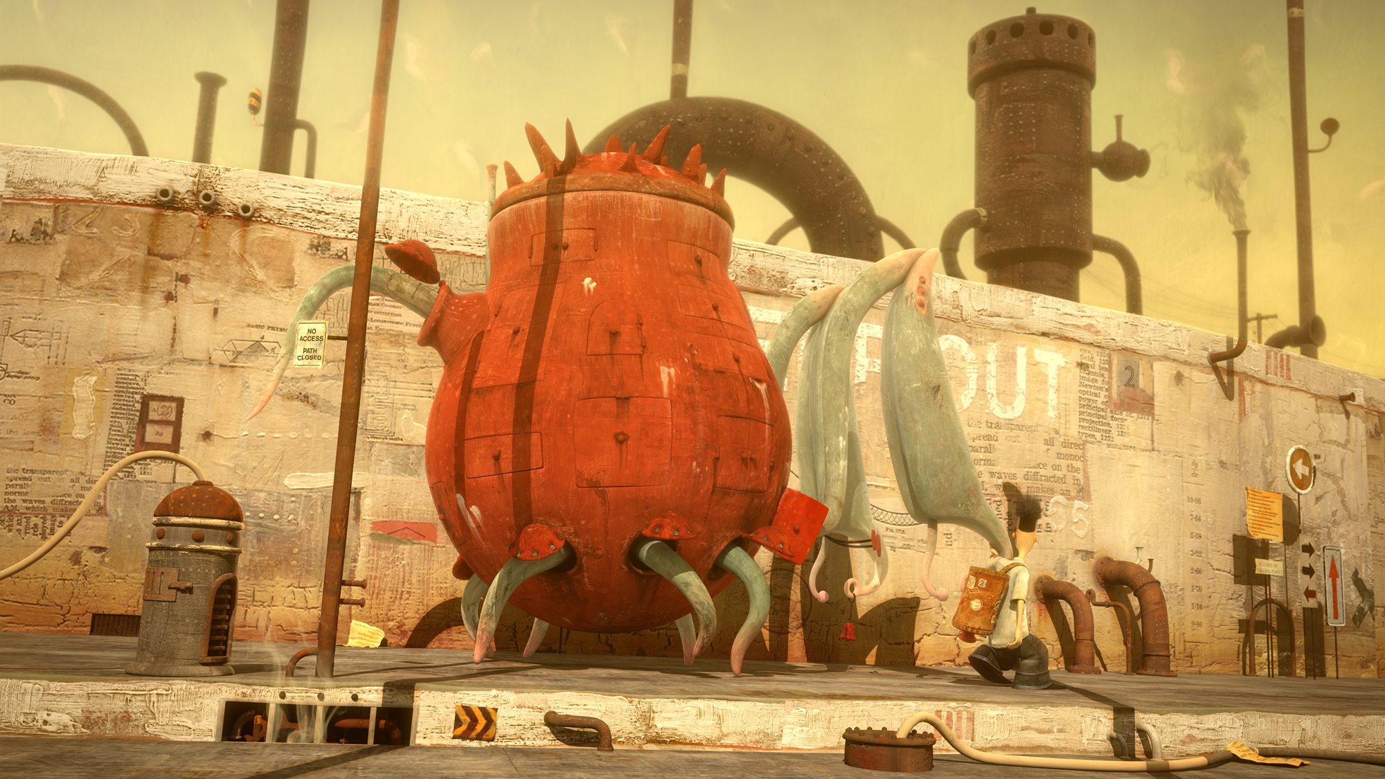 The Lost Thing animation film still