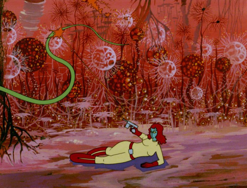 Delta Space Mission animation film still