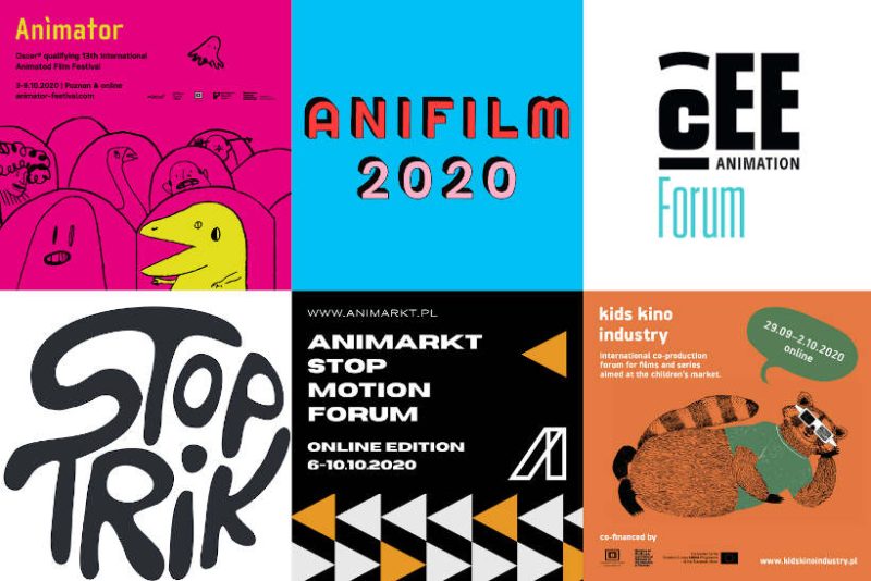 6 Animation Festivals in 6 Cities 2020 poster